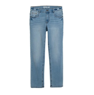 Cool Club Spodnie jeansowe chłopięce regular r 158