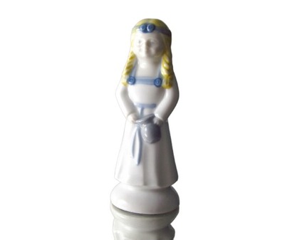 STARA FIGURKA PORCELANOWA DZIEWCZYNKA Z DZBANEM