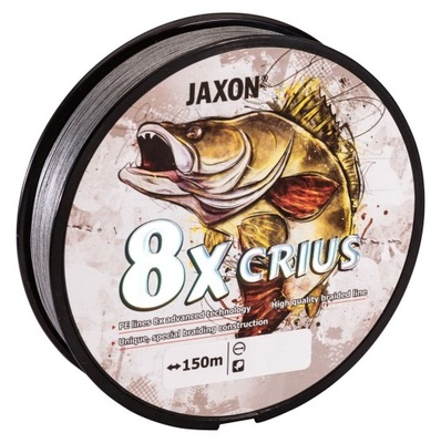 Plecionka CRIUS 8 Splotowa Jaxon 150m 0,12