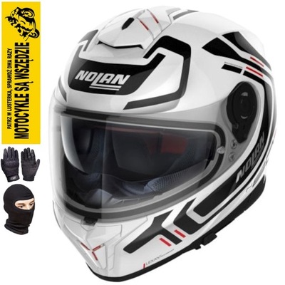 NOLAN N80-8 ALLY N-COM 52 KASK MOTO INTEGRALNY XL