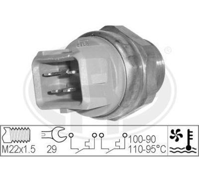 Era 330211 перемикач термічний, вентилятор радіатора фото №1