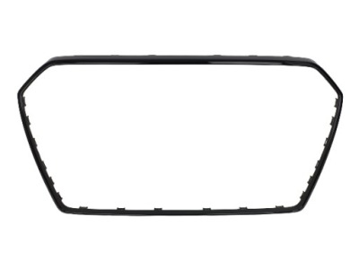 Czarna рамка навколо решітка audi a6 c7 lift 2014-18r фото №1