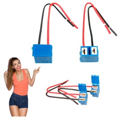 Разъём лампочка h7 ломаные, керамические фото №1