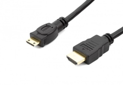 Kabel przewód Accura HDMI - mini HDMI 1.8m czarny