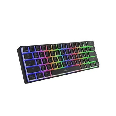 Genesis THOR 660 RGB Gaming keyboard, RGB LED light, US, Black, Wireless/Wi