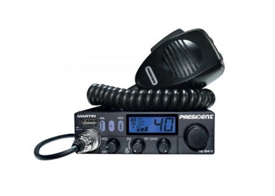 CB Radio President MARTIN ASC 12/ 24V TIR USB