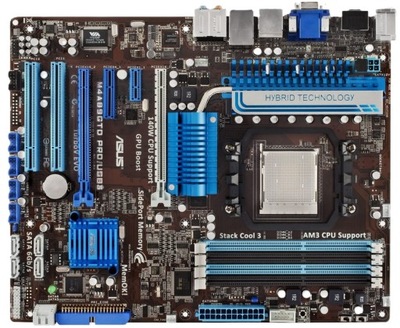 Płyta Główna Asus M4A89GTD PRO/USB3 AMD AM3 / DDR3 Phenom Athlon Gwarancja