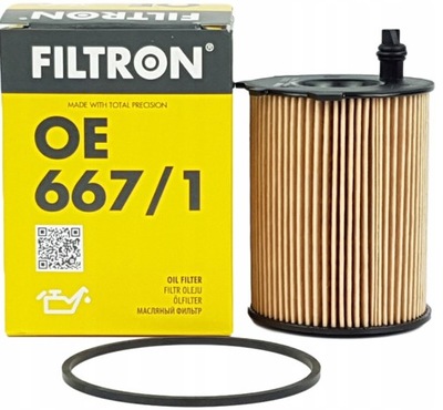 OE 667/1 FILTRON FILTRO ACEITES + FORRO HU716/2 X  
