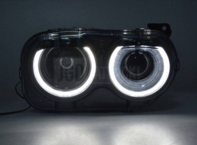 Лампи передні kpl. full led бі-світлодіодний dodge challenger 2015-2023 фото №1