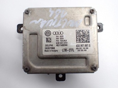 Блок розжига модуль led 4g0907697g 4g0907697 vw t6 multivan 16r фото №1
