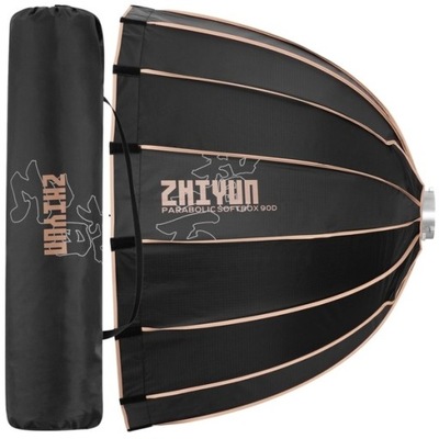 ZHIYUN Softbox Parabolic 90cm, Softbox, mocowanie Bowens z gridem