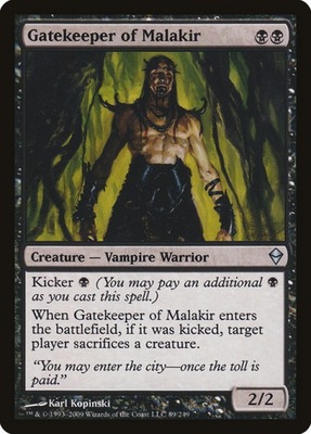 MtG: Gatekeeper of Malakir (ZEN)