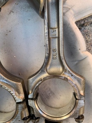 Honda 2.2 _ поршень___ шатун___ n22b3__ фото №1