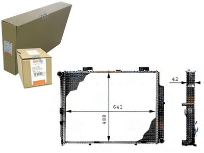 RADUADOR DEL MOTOR - SISTEMA DE REFRIGERACIÓN DEL MOTOR [BEHR  