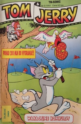 Tom & Jerry 8/1992 TM-Semic