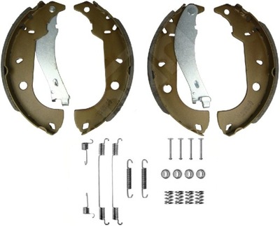 Тормозные колодки + пружины alfa 145 146 fiat marea palio фото №1