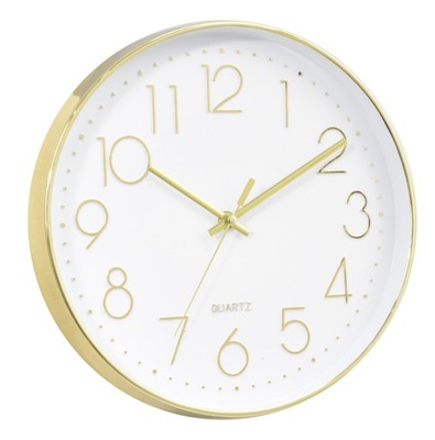Zegar ścienny biały 30cm