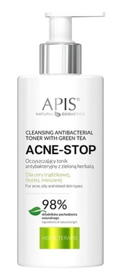 APIS ACNE STOP OCZYSZCZAJĄCY TONIK ANTYBAKTERYJNY