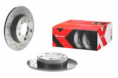 BREMBO ДИСК HAM.TYL XTRA AUDI A3 VW GOLF IV