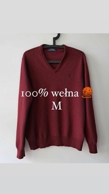 Sweter Ralph Lauren 100% wełna M