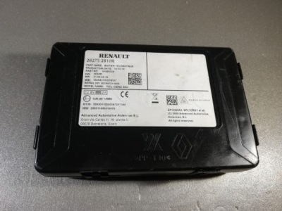 282752810r модуль телефона smart renault фото №1