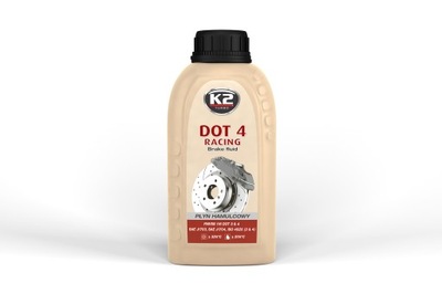 K2 DOT 4 RACING PŁYN HAMULCOWY SYNTETYCZNY 250 ml