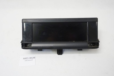 Дисплей lcd citroen c4 cactus lift 9830140880 фото №1