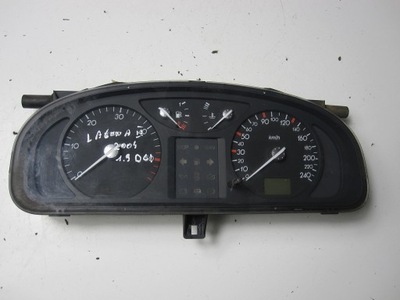 Счетчик приборы renault laguna ii 1.9dci 2004r obr фото №1