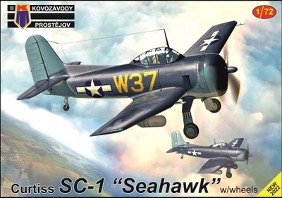 Curtiss SC-1 Seahawk w/wheels KPM0376 1/72