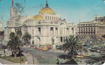 MEKSYK - MEXICO CITY - PAŁAC - UNESCO