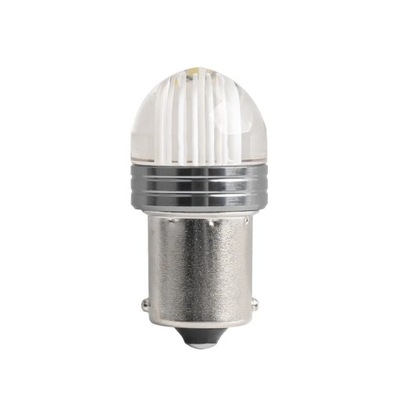 ЛАМПОЧКИ LED (СВЕТОДИОД ) STANDARD P21W 9SMD 12V CLEAR WHITE 100 ШТ AMIO-02954