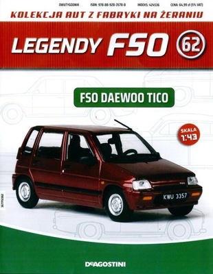 LEGENDY FSO nr 62 - DAEWOO TICO