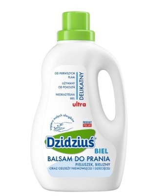 Dzidziuś, Balsam do prania, Biel, 1,5l