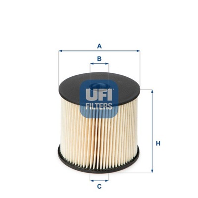 UFI 26.003.00 FILTRO COMBUSTIBLES  