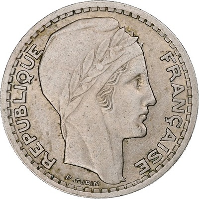 Francja, 10 Francs, Turin, 1946, Paris, Rameaux co