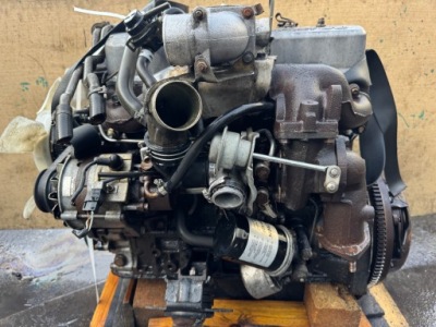 Двигатель kompletny daihatsu rocky 2.8 td dl52 проверенный 102km niski пробег фото №1