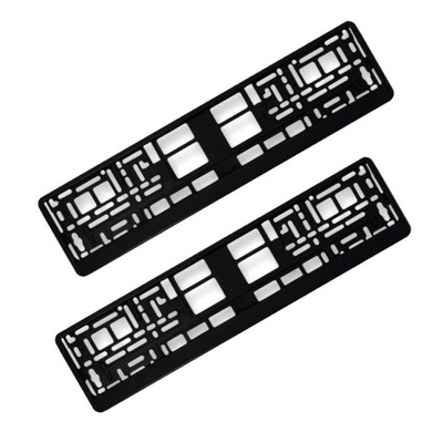 FRAMES PLATES REJESTRACYJNEJ AUDI A4 B7 80 VW BMW E46 FORD DODGE CHRYSLER  