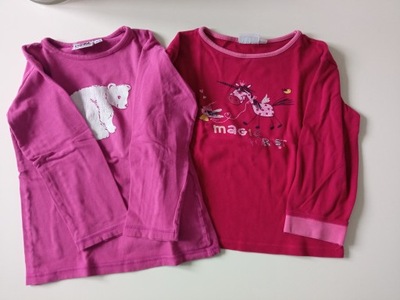 Kinder Butt 2x koszulka dziecięca t-shirt r 122/128
