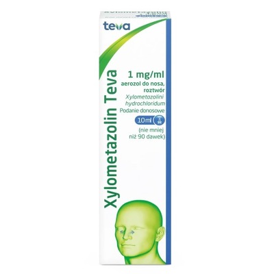 Xylometazolin Teva Spray na Zatkany Nos Katar 10ml