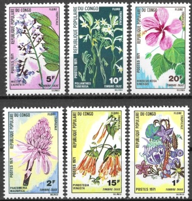 Republika Kongo - flora** (1971)