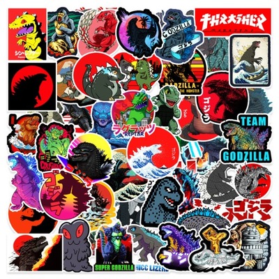 100 PIECES STICKERS GODZILLA MONSTER GRAFFITI TELE  