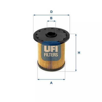 UFI 26.690.00 ФІЛЬТР ПАЛИВА