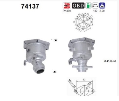 Катализатор nissan micra 1.0i note 1.4 фото №1