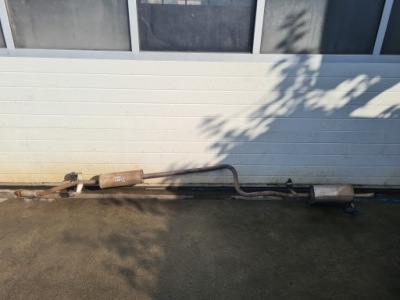 Citroen c3 iii 1.2 vti труба вихлопна гасник psa4357 фото №1