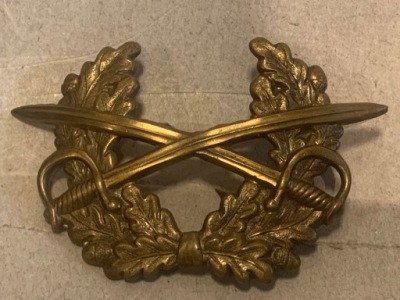 WIENIEC NIEMIECKA ODZNAKA NA CZAPKĘ OFICERSKĄ BUMDESWEHR