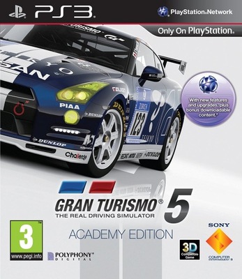 GRAN TURISMO 5 ACADEMY EDITION PS3 PL