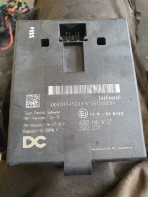 Блок керування модуль центральний mercedes actros mp4 фото №1