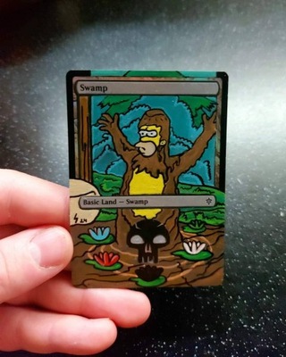 Swamp alter art