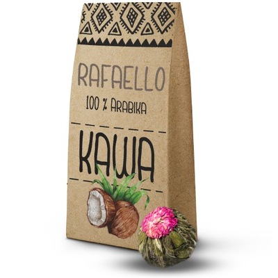 Kawa Smakowa RAFFAELLO 100 % Arabica Premium + Prezent !!! od Flooberry