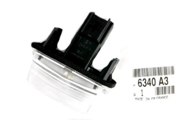 Підсвітка номерного знака citroen c3 c4 picasso c5 ds4 фото №1